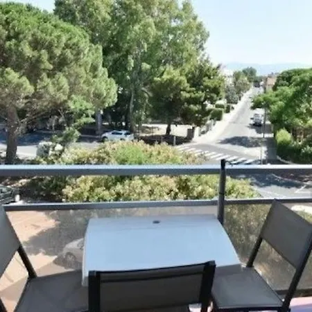 Appartement Canet, Joli Studio Cabine 4 Pers, 2*, Pkg Prive, Clim. Canet-en-Roussillon